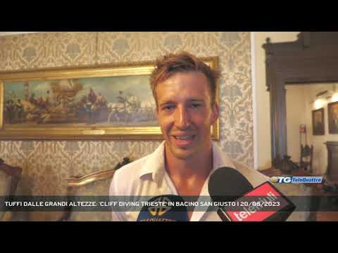 TUFFI DALLE GRANDI ALTEZZE: 'CLIFF DIVING TRIESTE' IN BACINO SAN GIUSTO | 20/06/2023