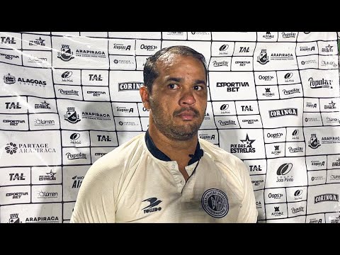 COLETIVA PÓS JOGO COM O TÉCNICO DICO WOOLEY | MURICI 0 X 1 ASA #CopaAlagoas 