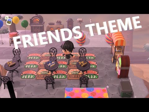 Friends TV Show Themed Island! Animal Crossing New Horizons Island Tours!