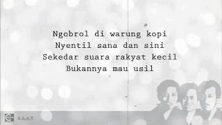 Download lagu Lagu Warkop DKI - Ngobrol Di Warung Kopi (RAAY Cover) mp3