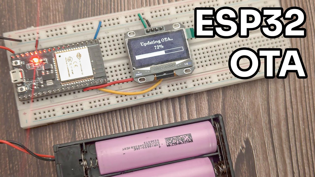 ESP32 OTA updates | Upload code to ESP32 wirelessly Over The Air