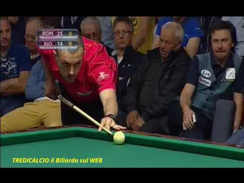 RIONDINO vs ROMEO - FINALE 6^PROVA BILIARDO  BTP 2013 SESSA AURUNCA