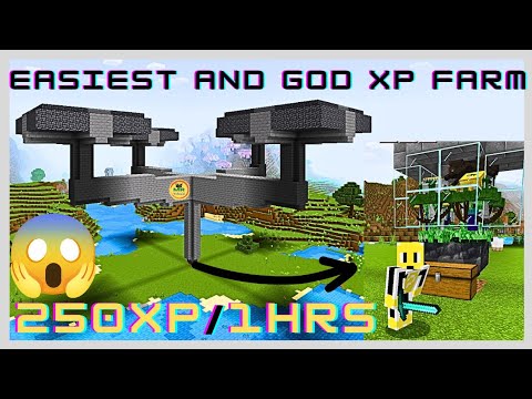Insane God-Level XP Farm in Minecraft 1.20 Pocket Edition! 😱