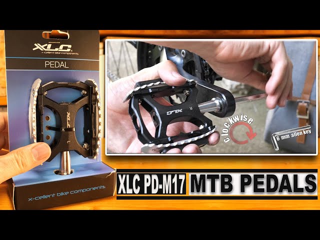 Видео о Педали XLC PD-M17 Pedals (Black/Silver)
