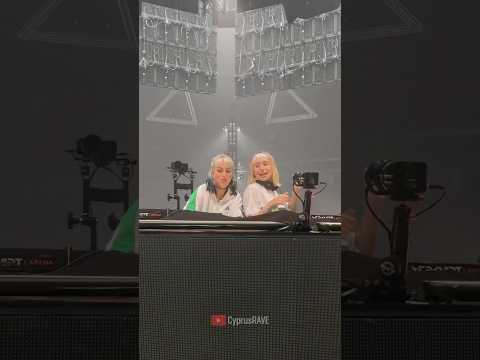 NOVAH B2B CLOUDY 🔥 #novah #cloudy #techno #rave #hardstyle #technoparty #cyprusrave