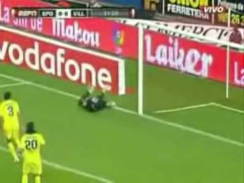 Sporting Gijon vs Villarreal CF 0-1 HighLight La-Liga 08/2009