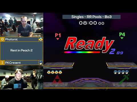 Rest in Peach 2 - RR Pools - (Sheik) Photonic vs PKCrescent (Marth)
