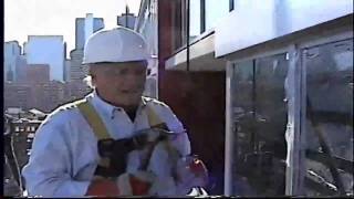 Safely Remove Broken Glass from a High Rise