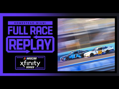 NASCAR 2022 ディーキーボドカ400（ホームステッドマイアミスピードウェイ）Xfinityクラスのフルレース動画