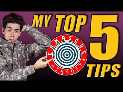 TOP 5 AIRSOFT TIPS - Beginner's Guide To Airsoft Ep.4