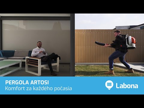 Pohodlie za každého počasia - pergola ARTOSI