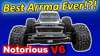 Arrma Notorious V6 - Best Arrma - Best RC Truck - Best RC Stunt Truck