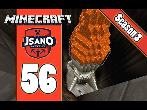 Minecraft: JSano Fan Server - S3 E56 - PRANK - No Need To Build A Rocket