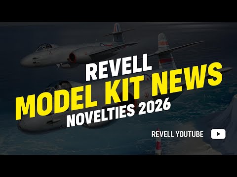 Revell Modellbausatz Neuheiten 2026 - VON DER NÜRNBERGER SPIELZEUGMESSE