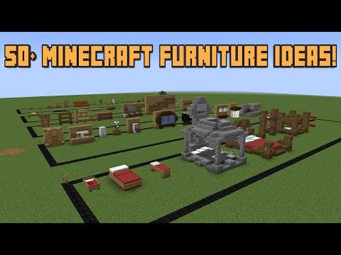 50+ Minecraft Furniture ideas!