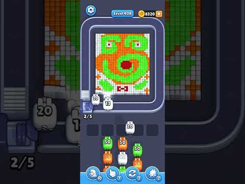 Pixel Flow Level 409 Walkthrough