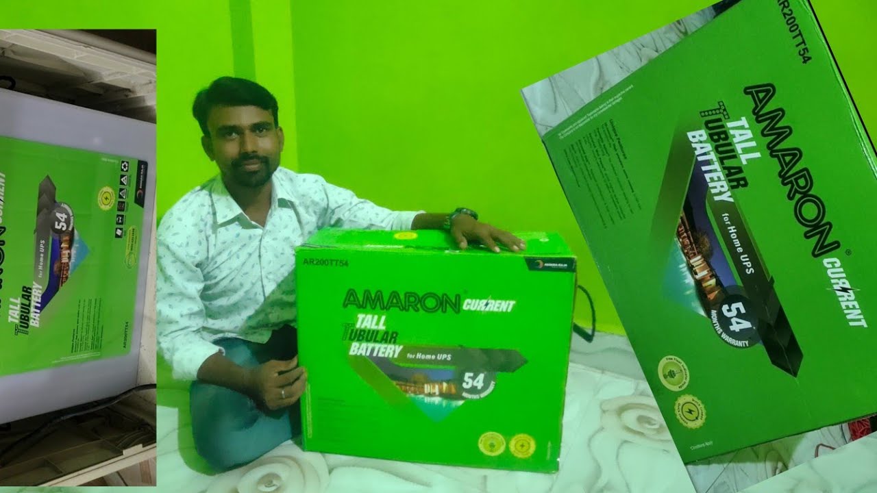 Watch video Amaron Inverter Battery 200AH Unboxing....!!! Now Amaron Inverter Battery 200AH Unboxing....!!!