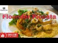 Flounder Piccata