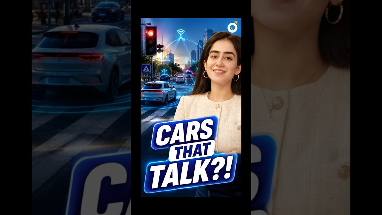 🛑 How Cars Will Avoid Crashes Using V2X Technology 🚗 | UPSC