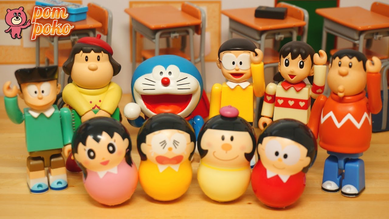 【Doraemon】Spin around and transform / クルンとまわってパっと変身ドラえもん