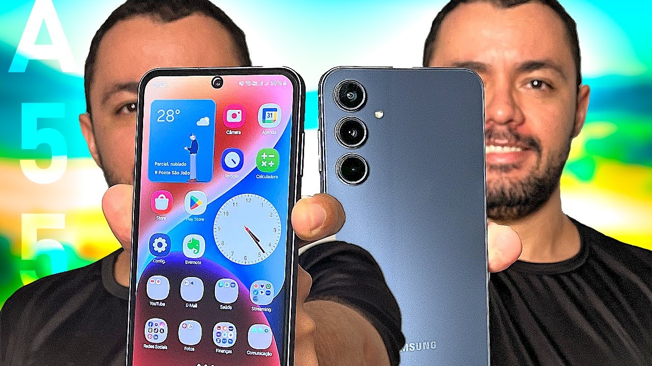 7 Dias Usando um GALAXY A55 e Tive uma SURPRESA! 👀