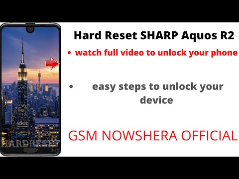 How to Hard Reset SHARP Aquos R2 – Use Recovery Mode