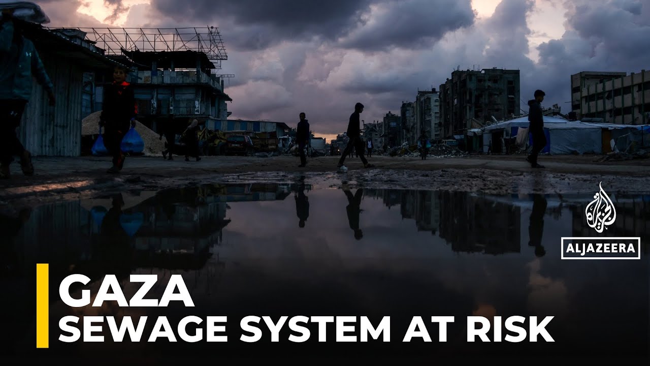 Sewage system at risk of flooding as Israel restricts entry of tools to repair it: Analysis