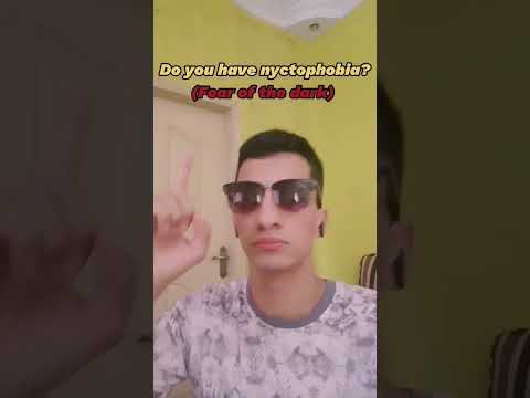 Do you have Nyctophobia (fear of the dark)😱 #youtubeshorts #shorts #content