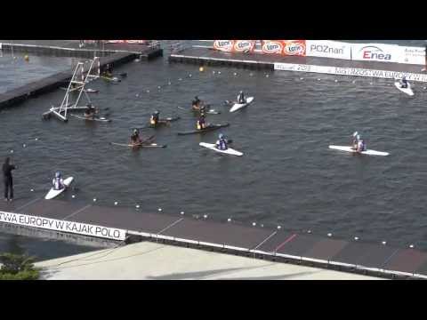 CANOE POLO POZNAN 2013 Men U21 FINAL 2nd Half FRA GER