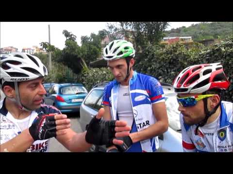 1° Trofeo Acquaficara XC MTB - Arrivo dei primi tre classificati