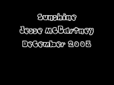 JESSE MCCARTNEY- SUNSHINE