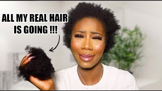 ITS TIME... WHY IM CUTTING MY HAIR OFF|   VanessaK7