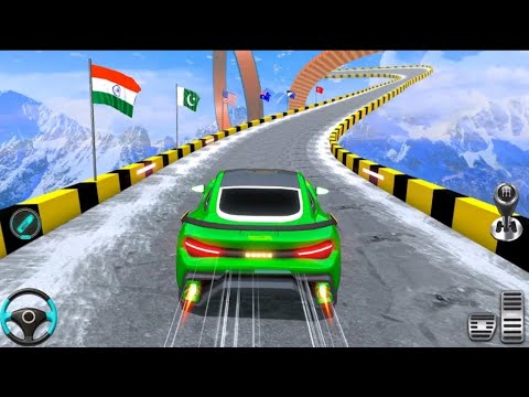 Ramp car game: GT car stunts || android gameplay || crazy car game 🔥 || mega ramp car racing #1