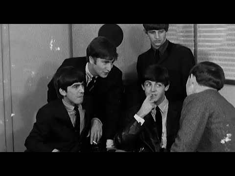 The Beatles Interviewed At The Playhouse Theatre - ITN News - 16 October 1963