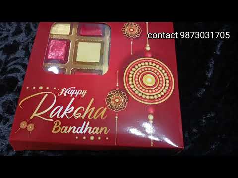 Rakhi chocolate box ;