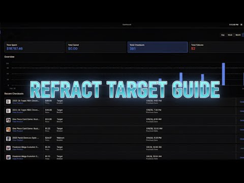 How to Bot Pokemon Cards 2026 | Refract Target Guide Setup