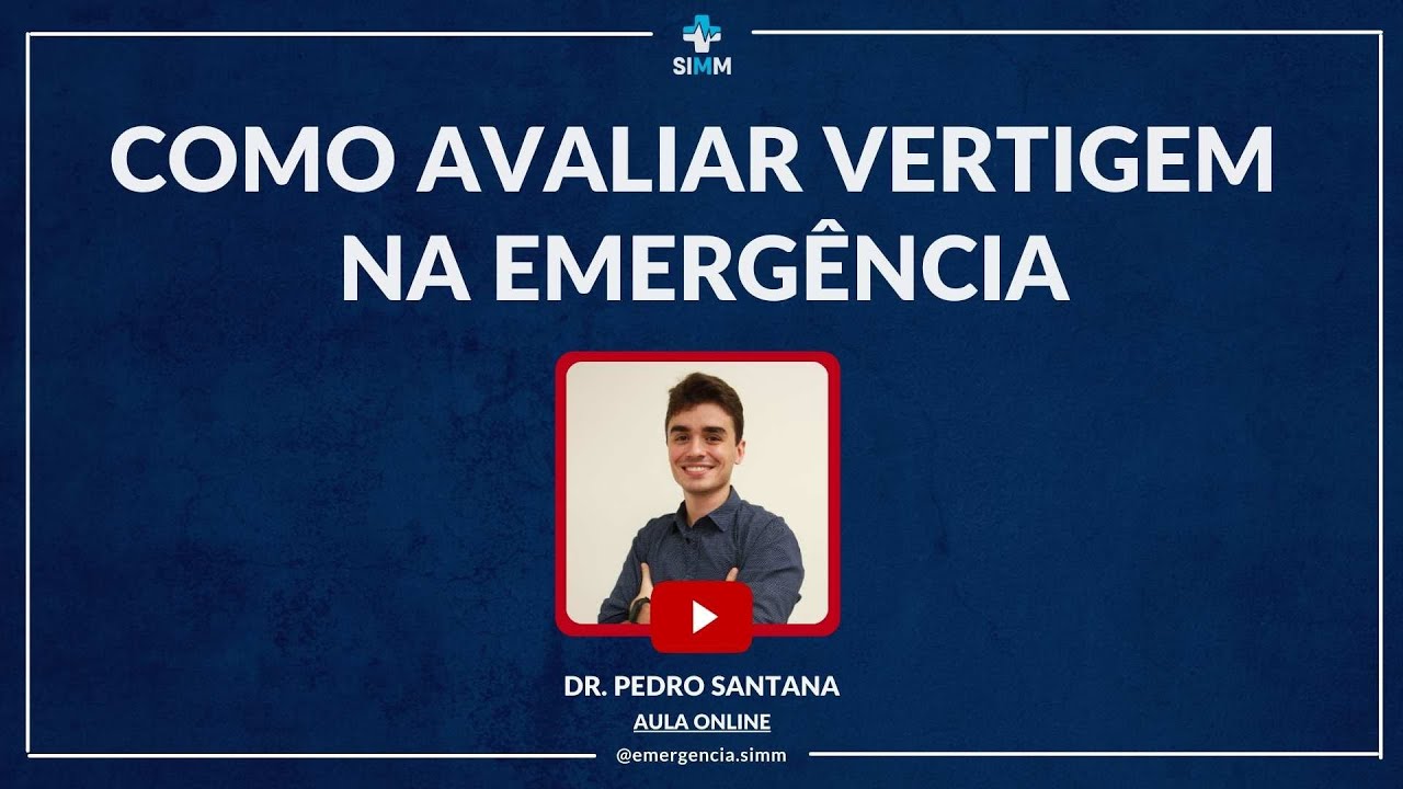 Como avaliar vertigem na emergência