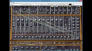 My First Mind Melting Fucked Up Moog Modular V Sound Design :p