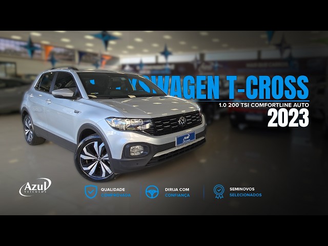 Vídeo VOLKSWAGEN T-CROSS 1.0 200 TSI TOTAL FLEX COMFORTLINE AUTOMÁTICO