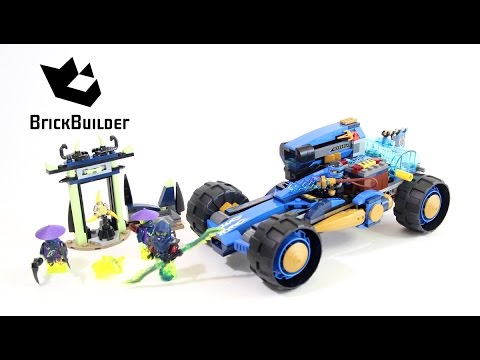 Vidéo LEGO Ninjago 70731 : Le buggy lance-missiles de Jay