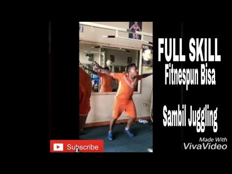 ISENG, CAISAR SILITONGA BIKIN Pemain IPC PELINDO Jakarta Fitness sekaligus Juggling Bola !!