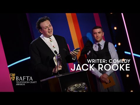 Jack Rooke wins Writer: Comedy for Big Boys | BAFTA TV Craft Awards 2024