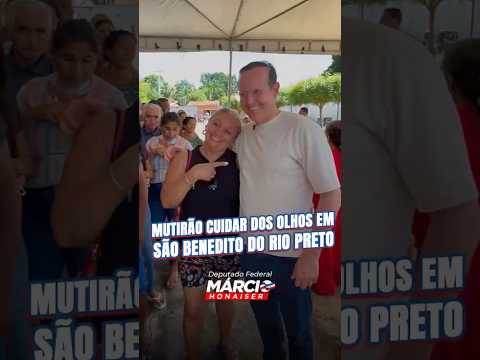 Mutirão Cuidar dos Olhos em São Benedito do Rio Preto