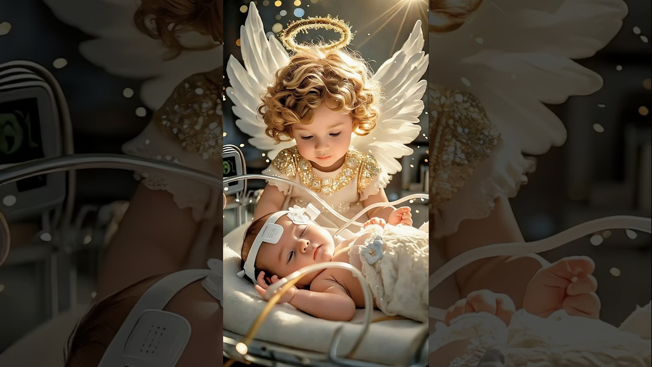 A Miracle Baby Guarded by an Angel 😇 ✨️ #angel #baby #newbornbaby #babylove #inspiration