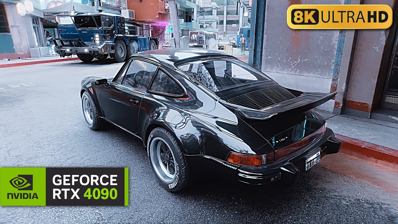 [8K] Cyberpunk 2077 with New Path Tracing Lighting Graphics Mod! RTX 4090 Max Settings PC Gameplay!