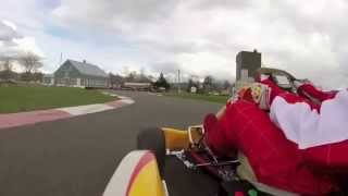preview picture of video 'Lap around SIMA Raceway in Sumas, WA with ItalKart Elite.'