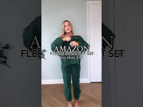 Amazon fleece sweatsuit size small & available in 8 colors!#shortsfeed#shorts#viralvideo#new