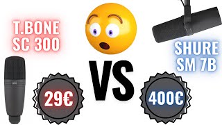 Video thumbnail for Vocal Microphone Comparison: Cheap VS Expensive Mic (t.bone SC 300 VS Shure SM7B) – ToughTones.com by Tough Tones