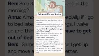 Talk About Your Morning Routine | Easy English Conversation for Beginners