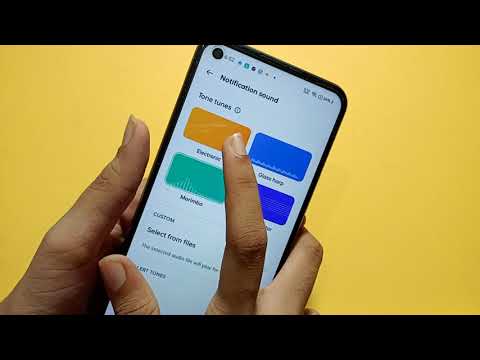 Realme GT | How to change notification sound setting | notification sound set kaise kare